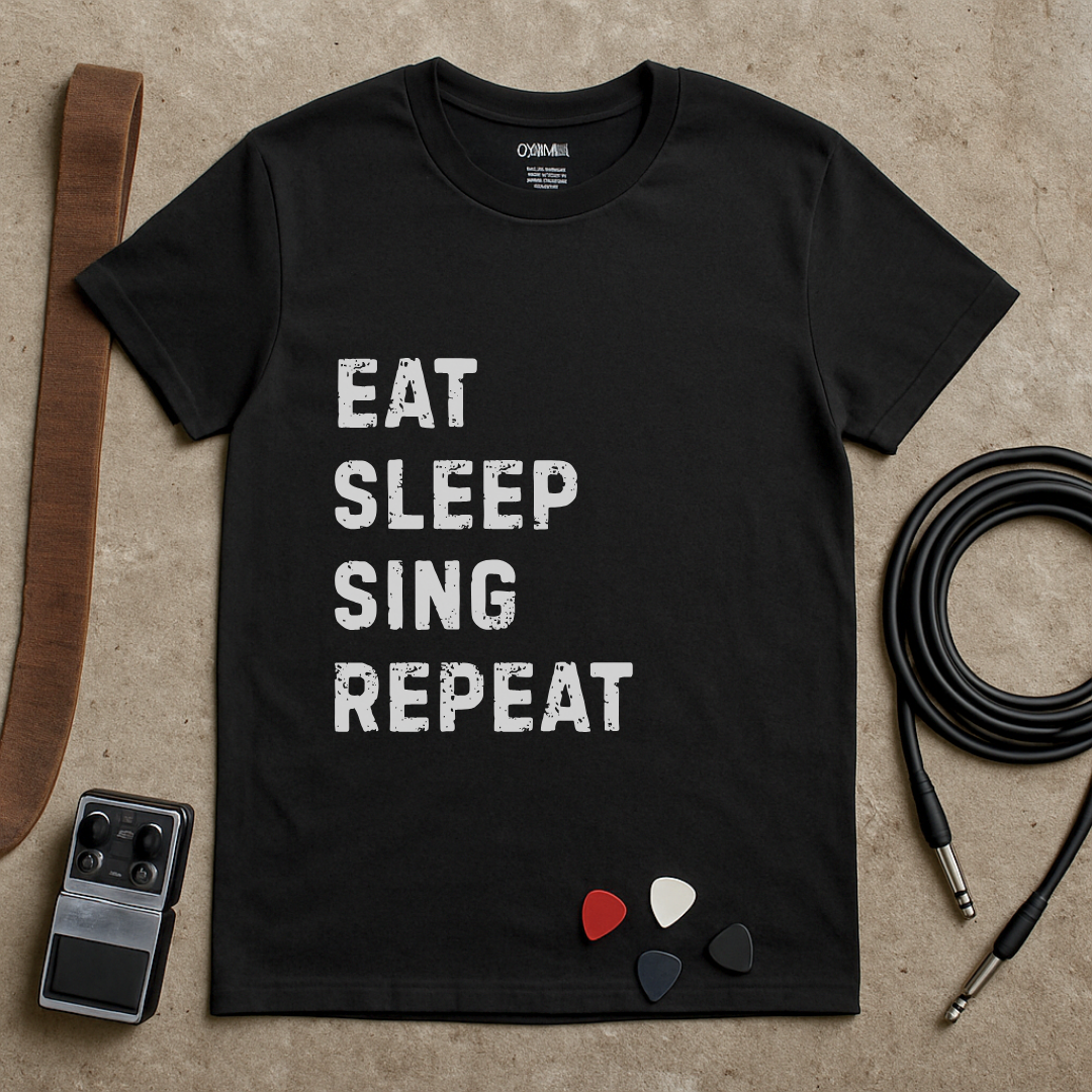 Eat Sleep Sing Repeat T-Shirt