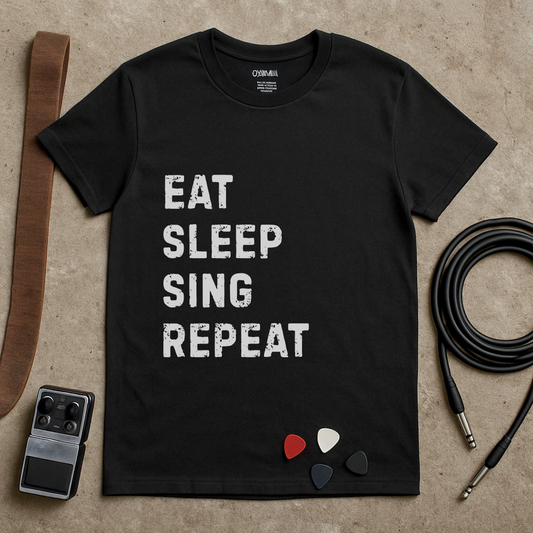 Eat Sleep Sing Repeat T-Shirt