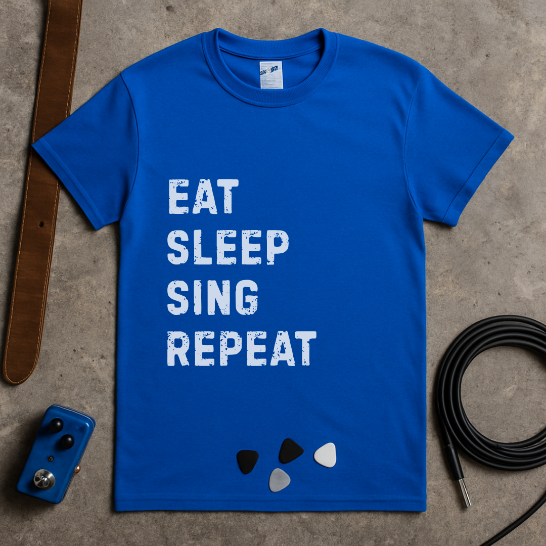 Eat Sleep Sing Repeat T-Shirt