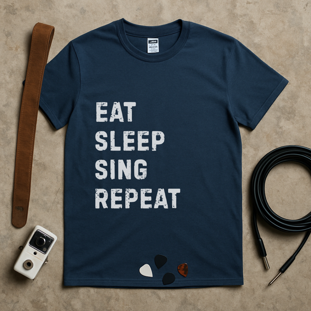 Eat Sleep Sing Repeat T-Shirt