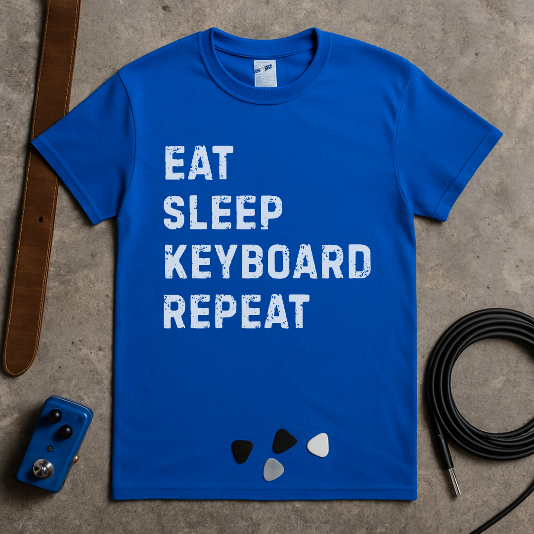 Eat Sleep Keyboard Repeat T-Shirt