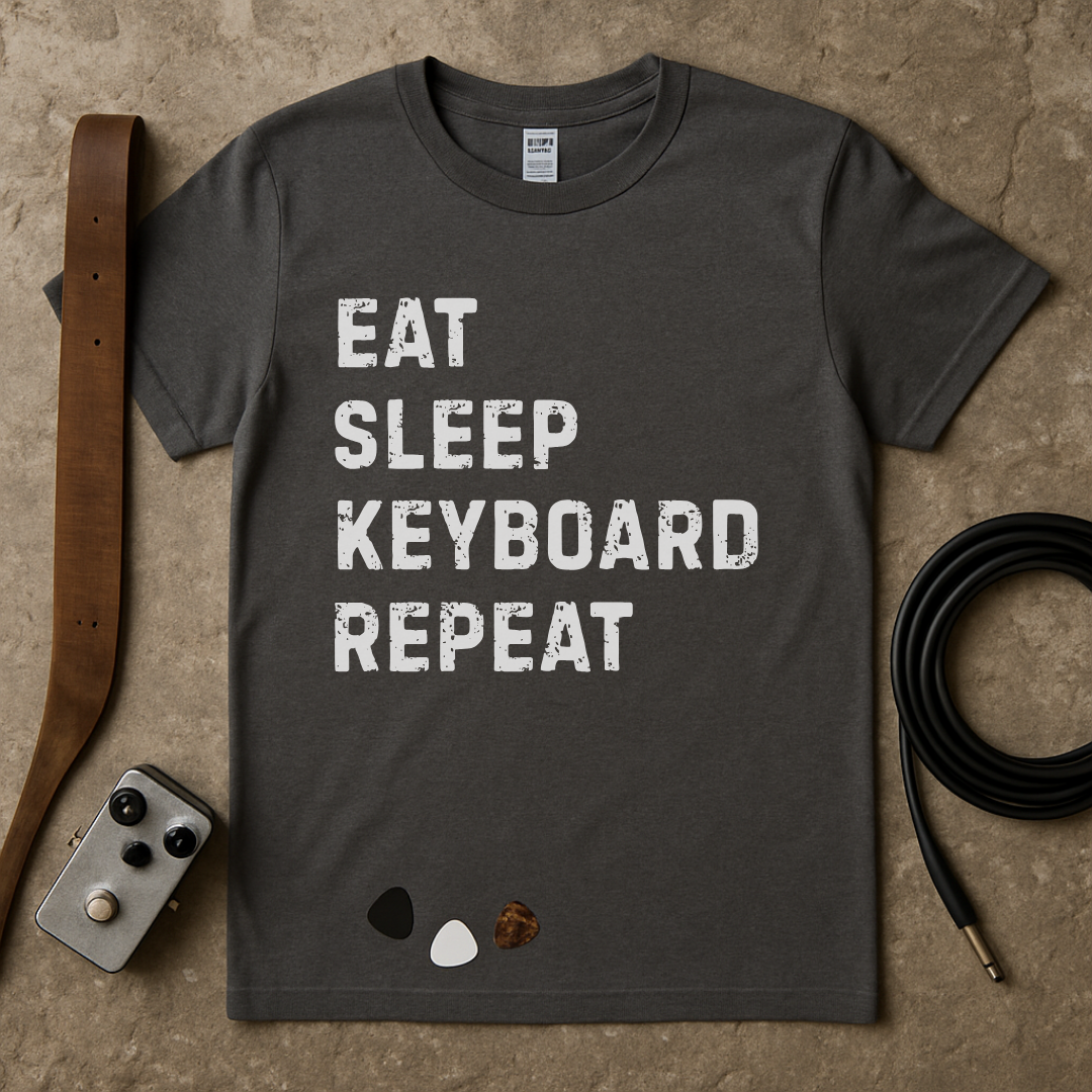 Eat Sleep Keyboard Repeat T-Shirt