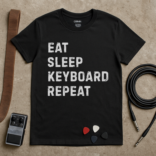 Eat Sleep Keyboard Repeat T-Shirt