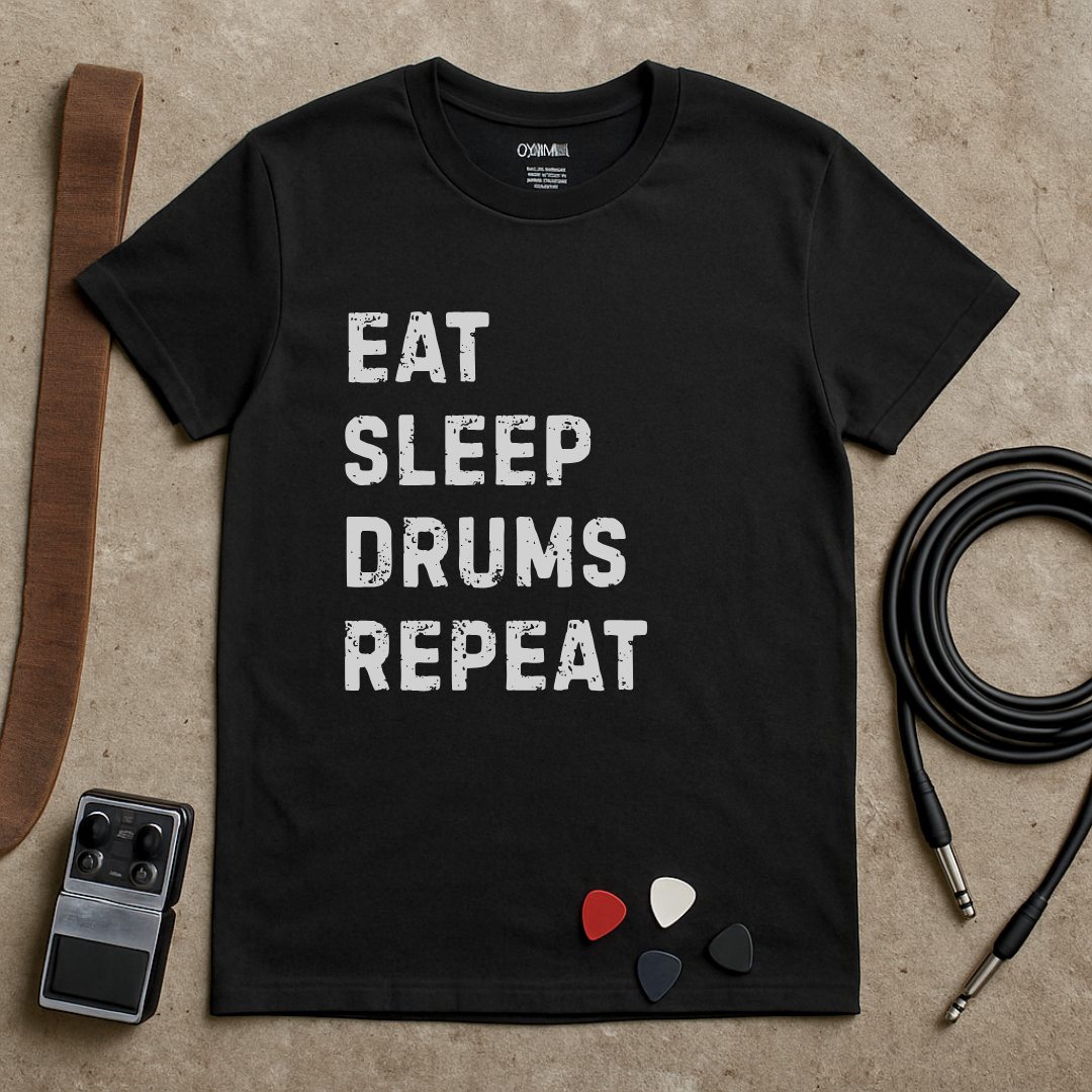 Eat Sleep Drums Repeat T-Shirt