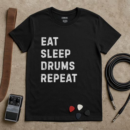 Eat Sleep Drums Repeat T-Shirt