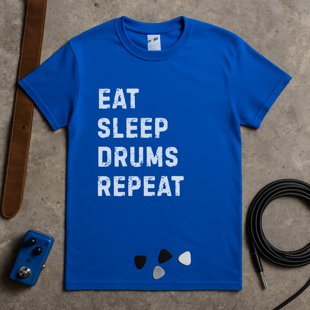 Eat Sleep Drums Repeat T-Shirt
