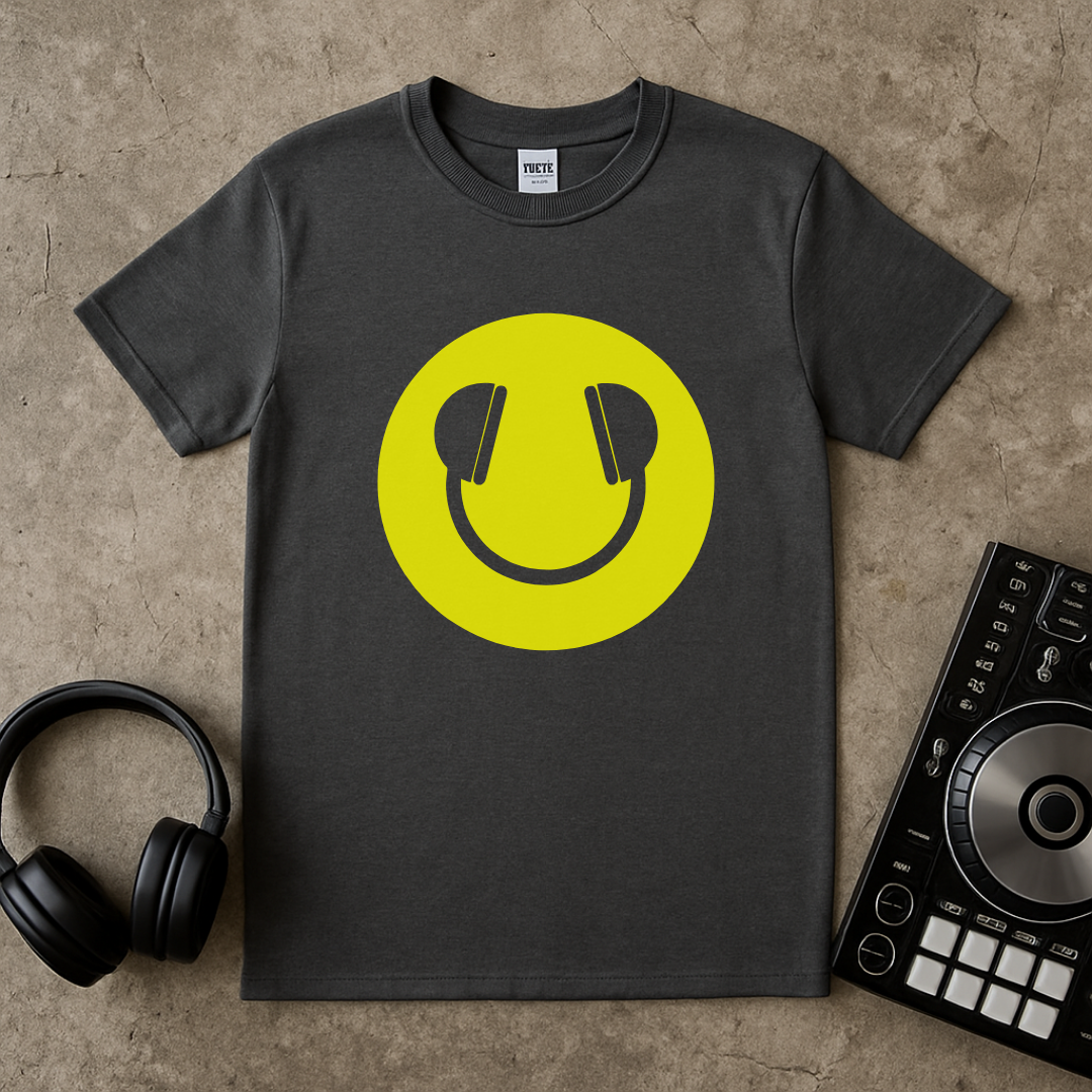 Headphones Smiley 1 T-Shirt