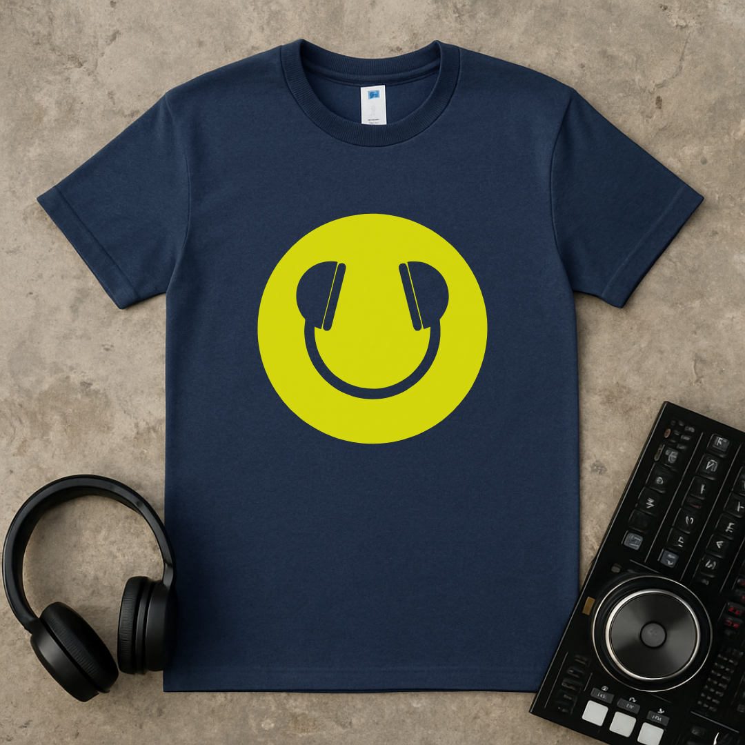 Headphones Smiley 1 T-Shirt