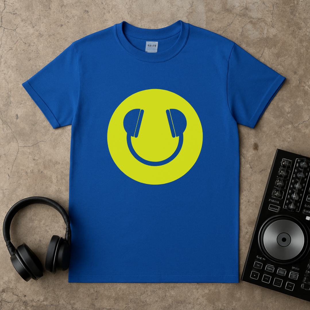 Headphones Smiley 1 T-Shirt