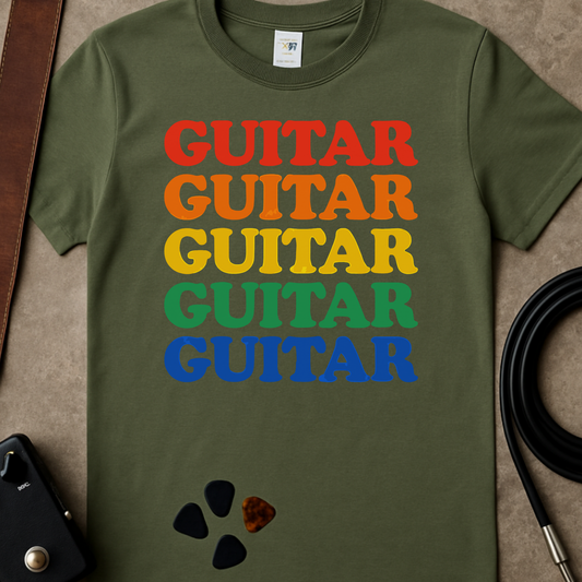 Guitar Guitar Guitar T-Shirt