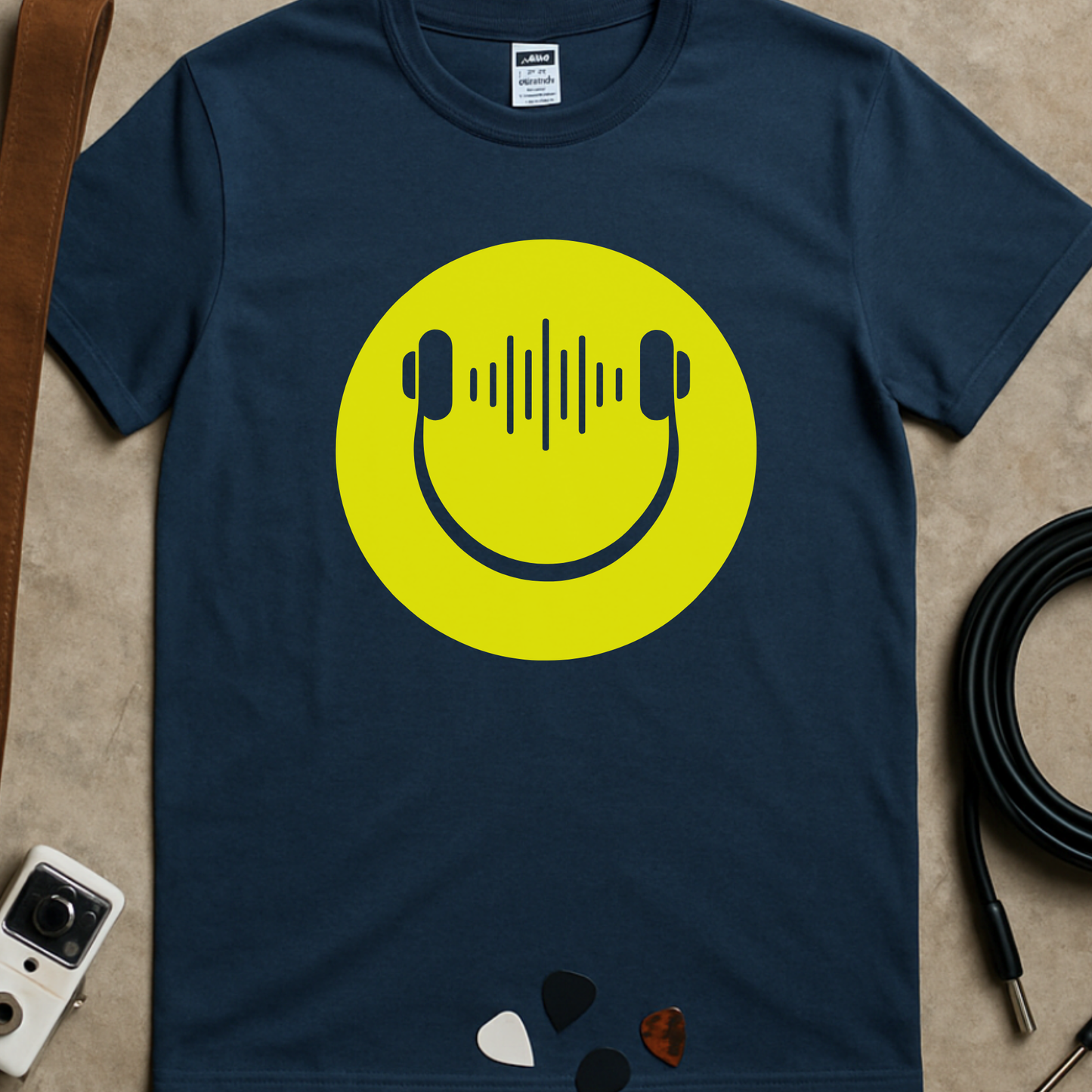 Headphones Smiley 2 T-Shirt