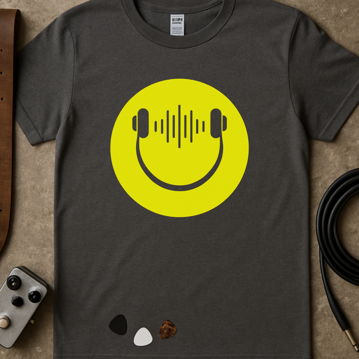 Headphones Smiley 2 T-Shirt