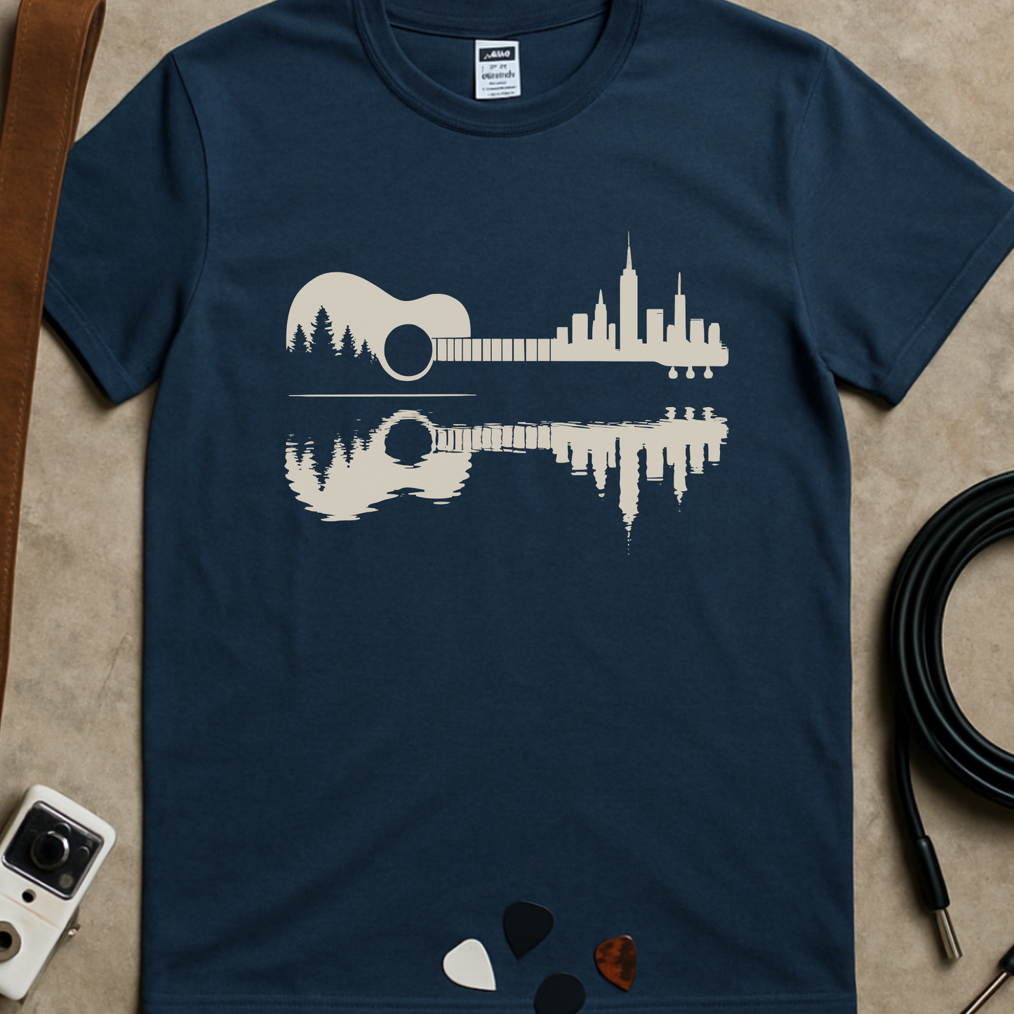 Natural Guitar T-Shirt