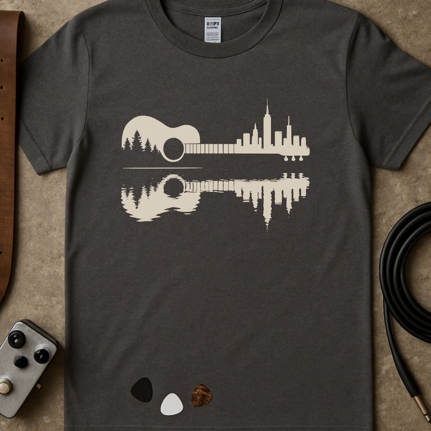 Natural Guitar T-Shirt
