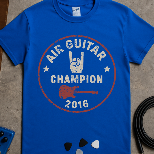 Air Guitar Champion T-Shirt