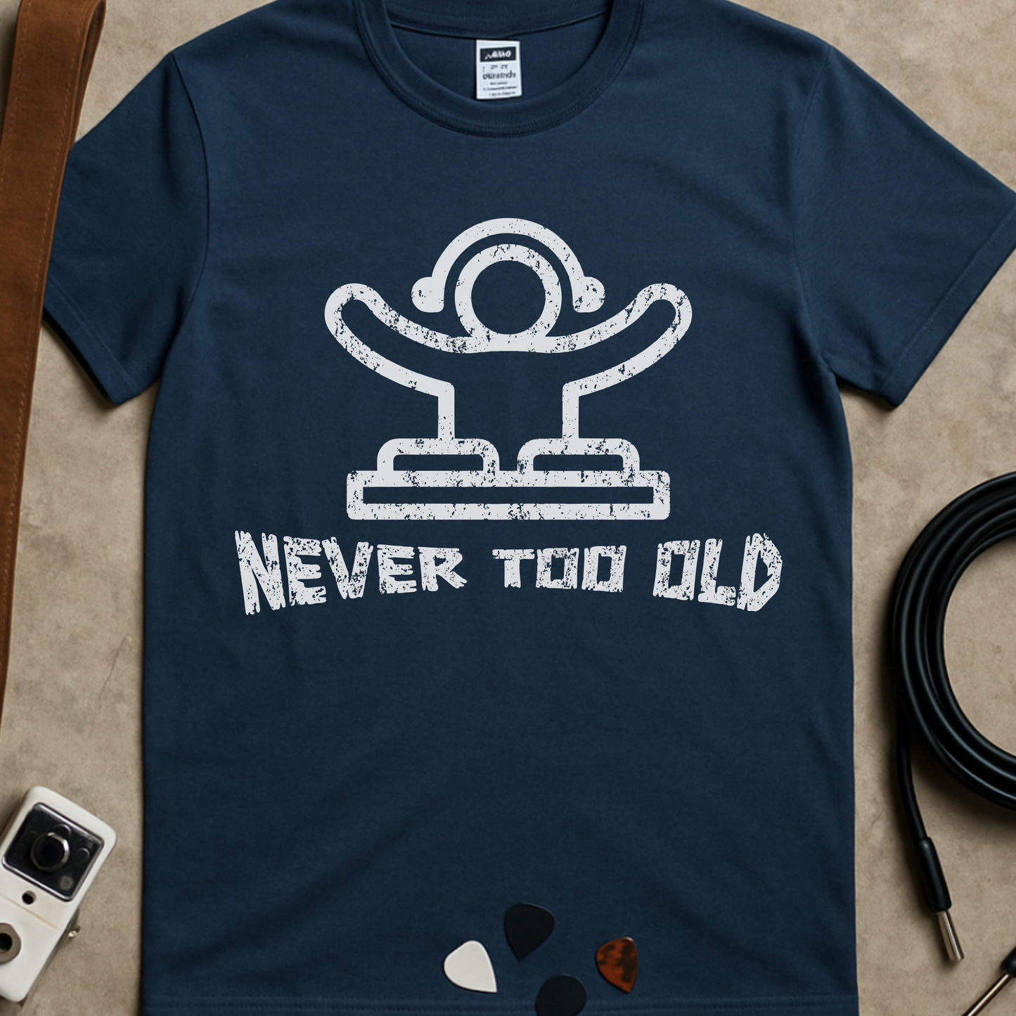 Never Too Old DJ T-Shirt