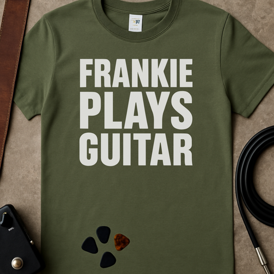 Frankie Plays Guitar T-Shirt