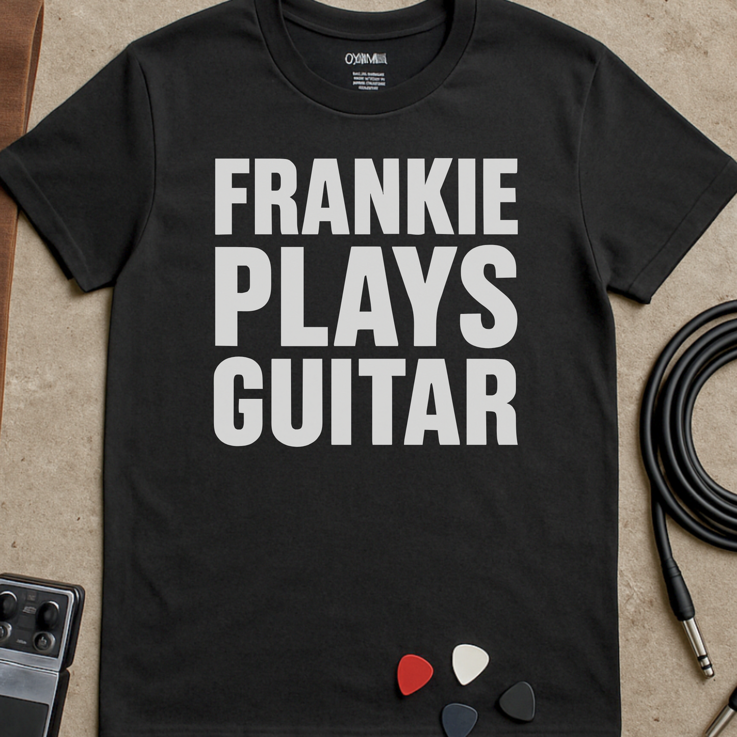 Frankie Plays Guitar T-Shirt