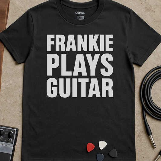 Frankie Plays Guitar T-Shirt