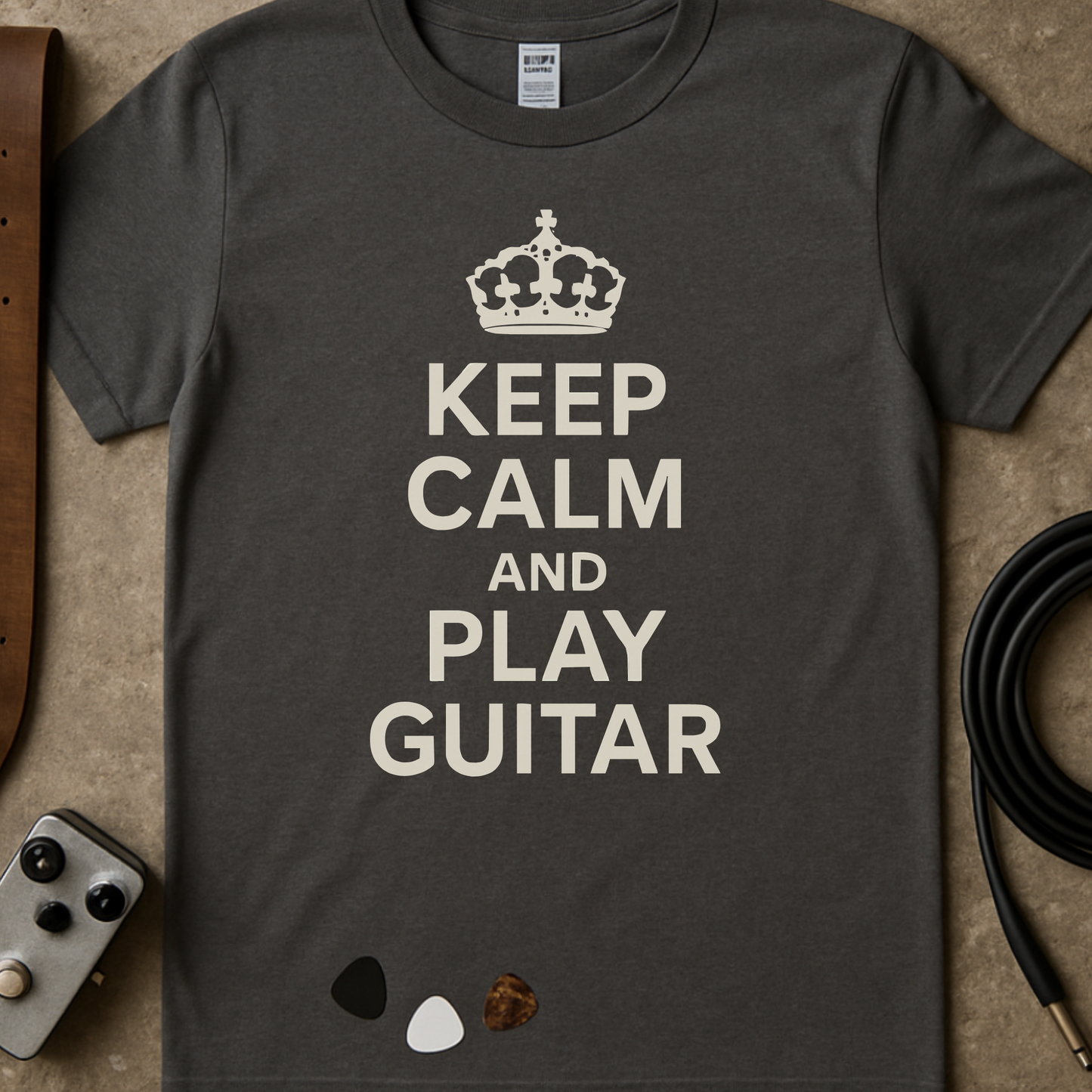 Keep Calm Guitar T-Shirt