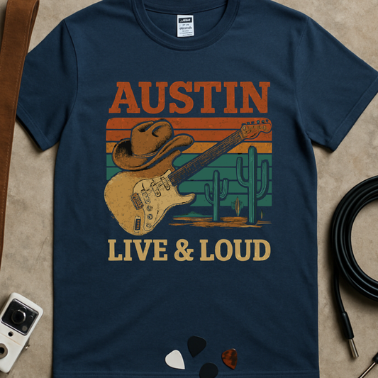 Austin Live And Loud T-Shirt