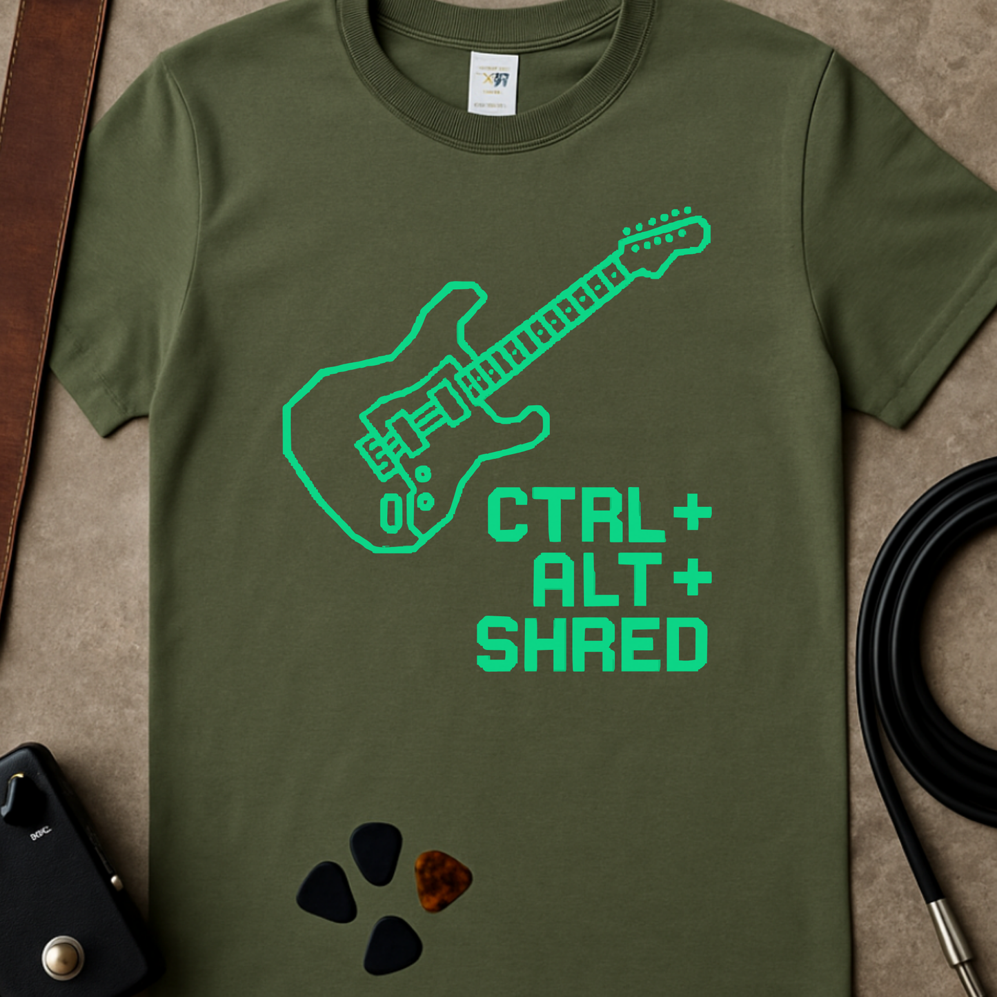 Ctrl Alt Shred T-Shirt