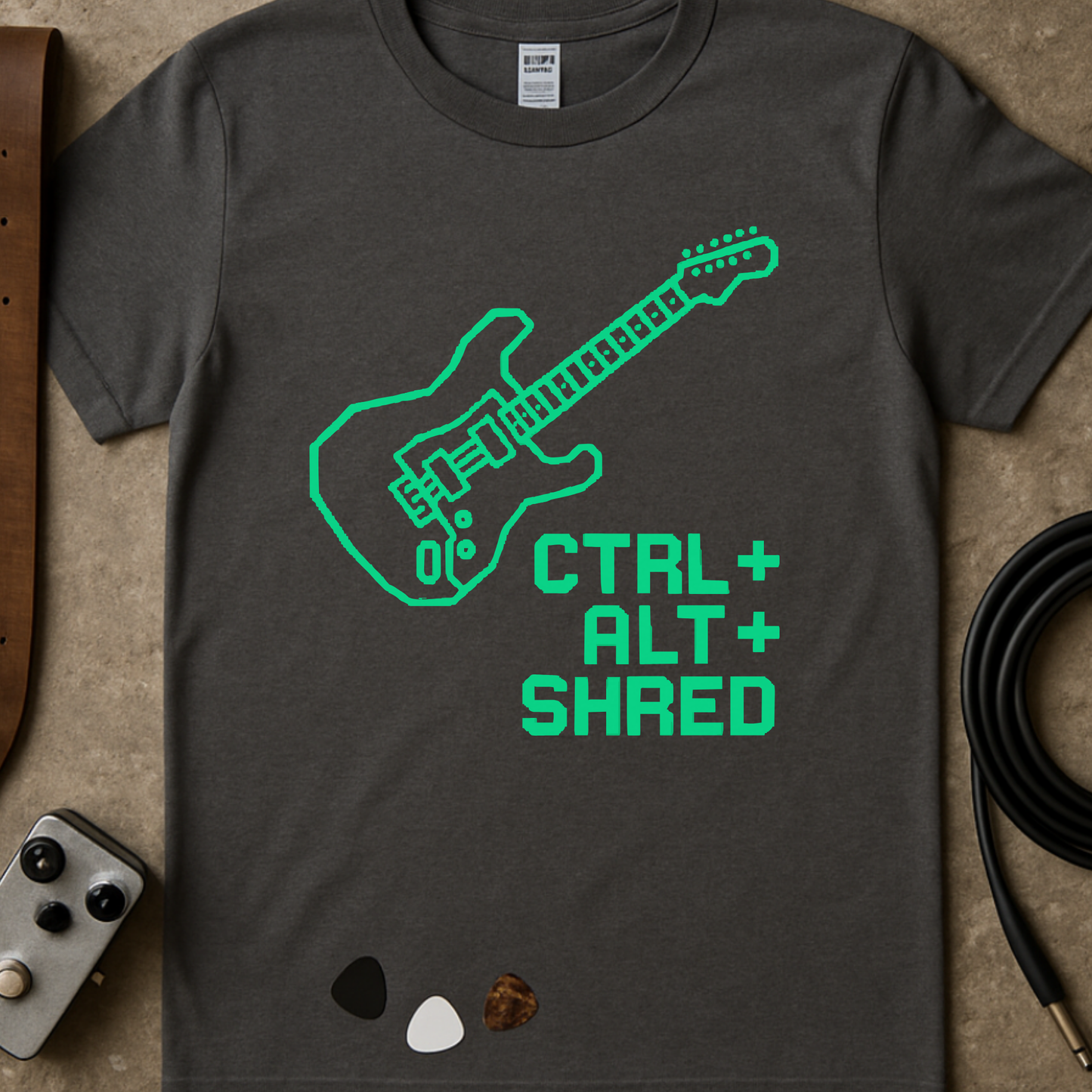 Ctrl Alt Shred T-Shirt