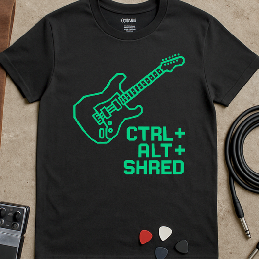 Ctrl Alt Shred T-Shirt
