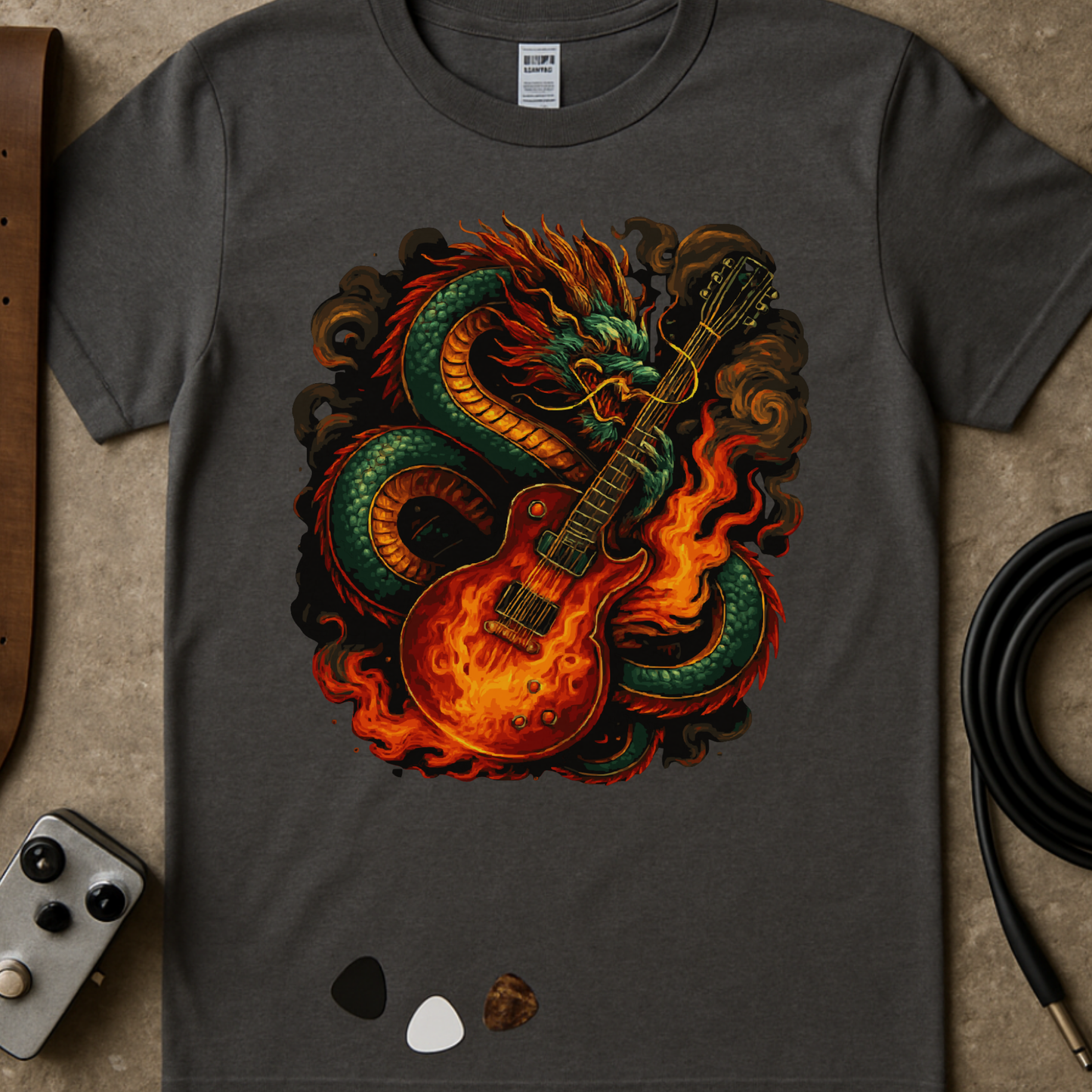 Dragon Guitar T-Shirt
