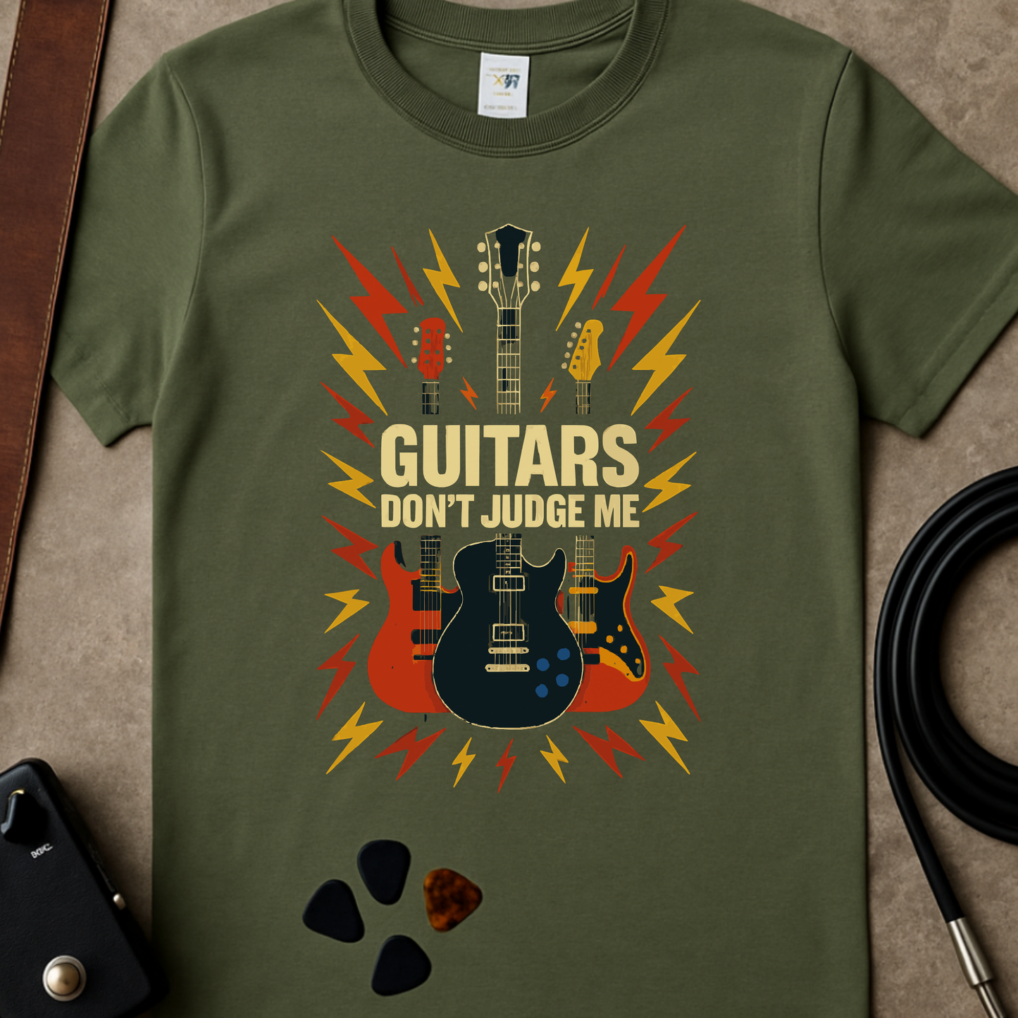Guitars Don't Judge Me T-Shirt