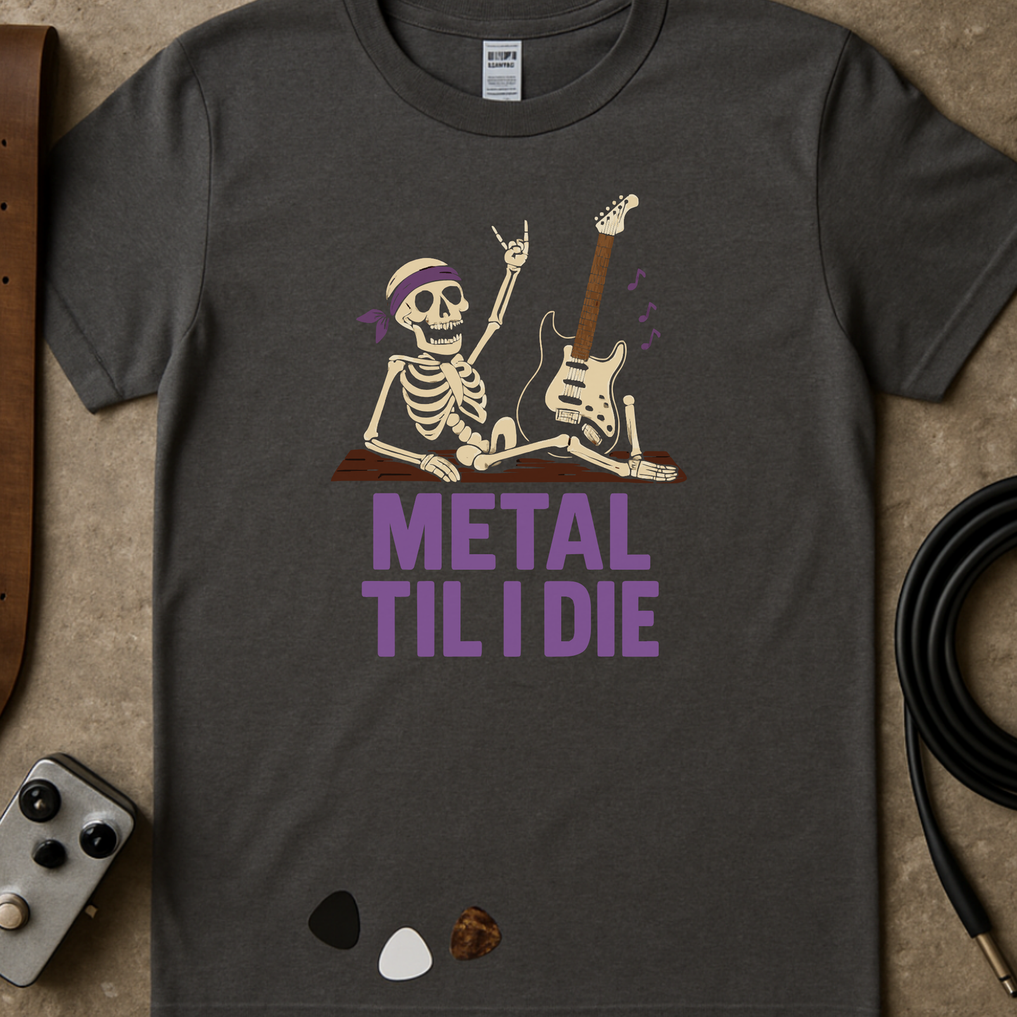 Metal Til I Die T-Shirt