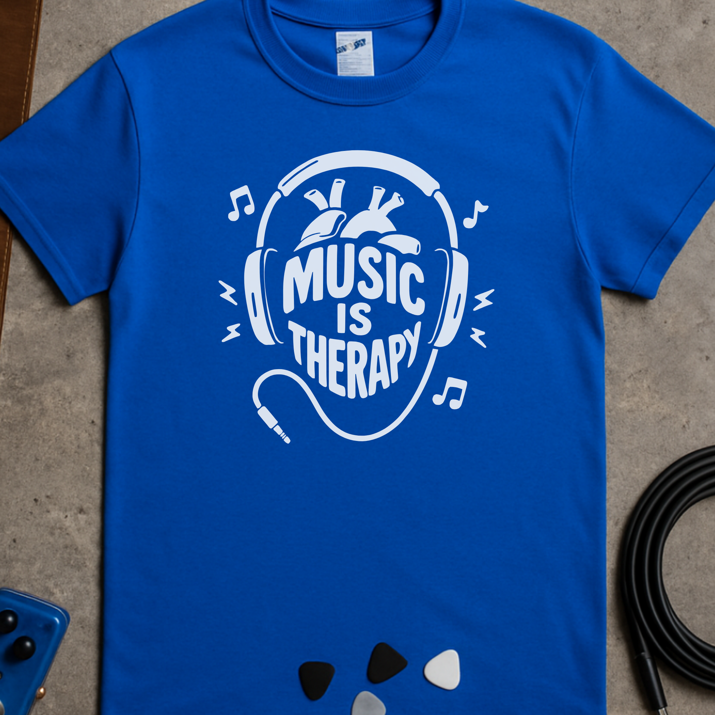 Music Is My Therapy T-Shirt