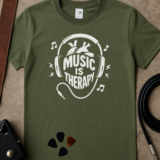 Music Is My Therapy T-Shirt