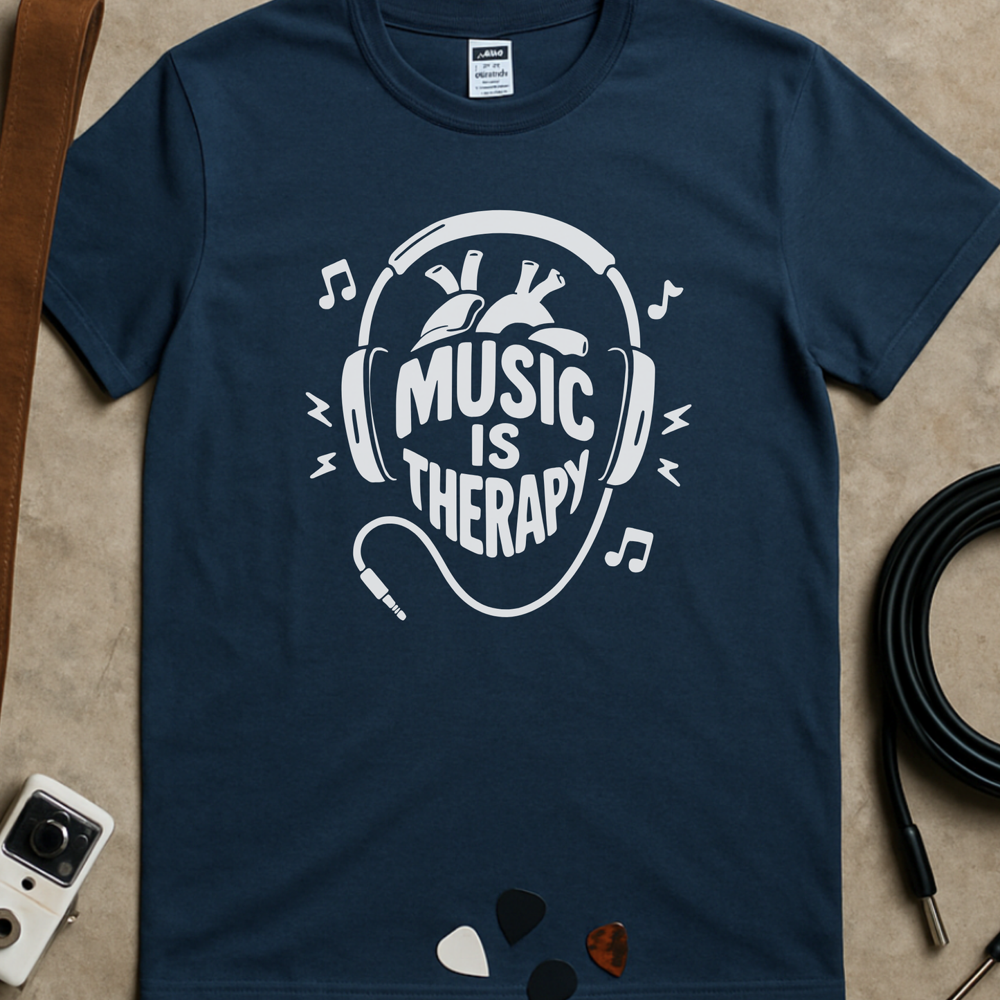 Music Is My Therapy T-Shirt