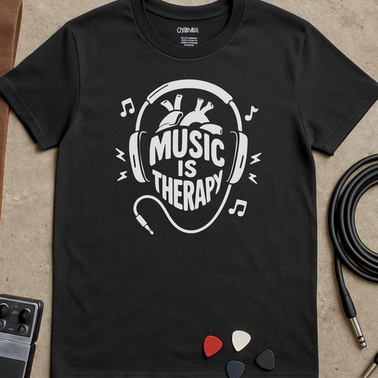 Music Is My Therapy T-Shirt