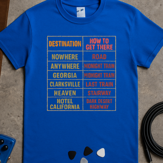 Rock Destinations T-Shirt
