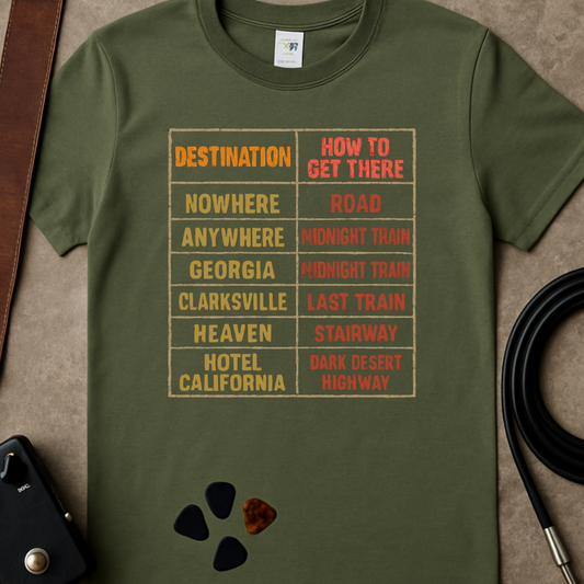 Rock Destinations T-Shirt