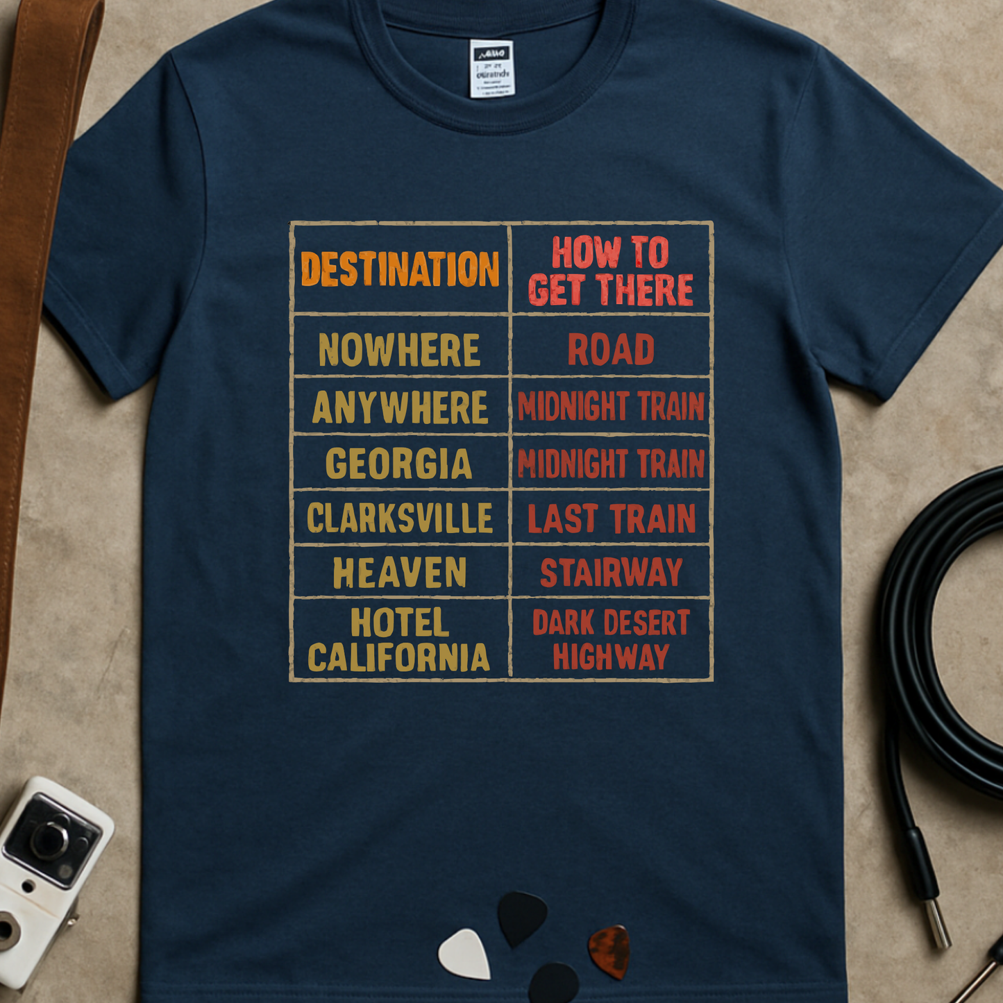 Rock Destinations T-Shirt