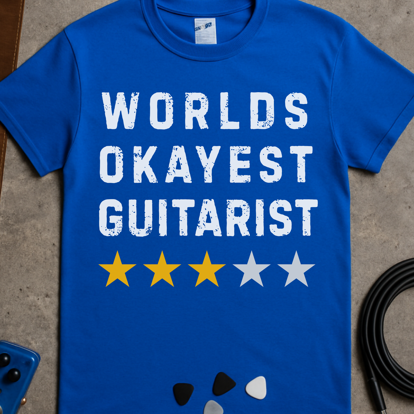 World's Okayest Guitarist T-Shirt