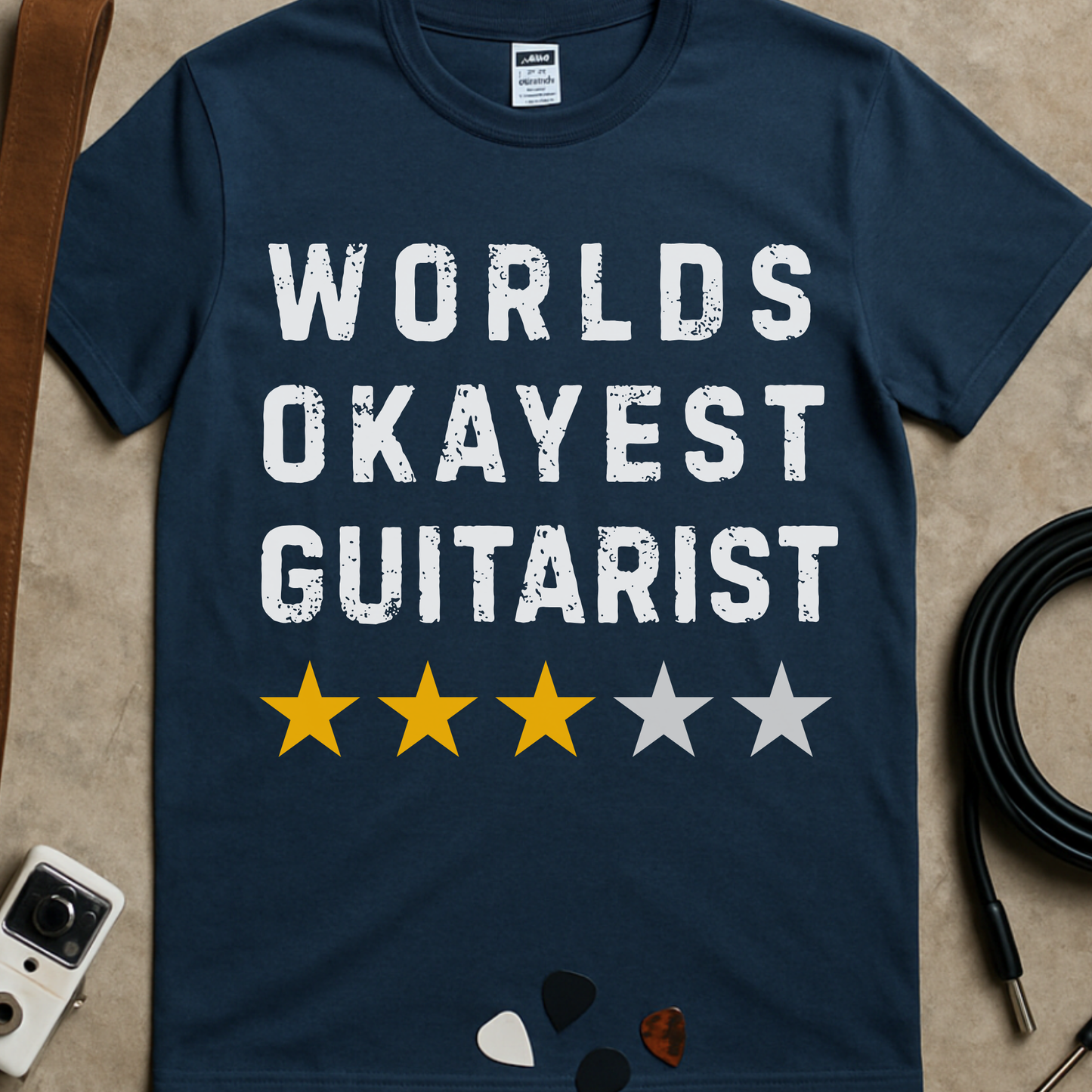 World's Okayest Guitarist T-Shirt