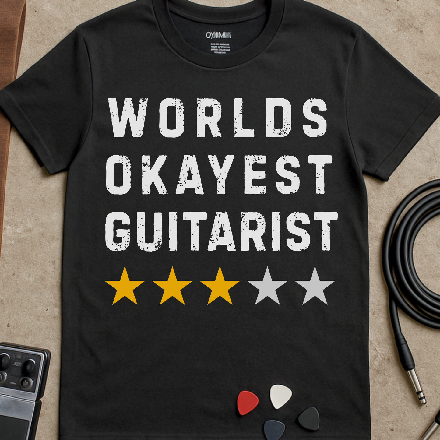 World's Okayest Guitarist T-Shirt