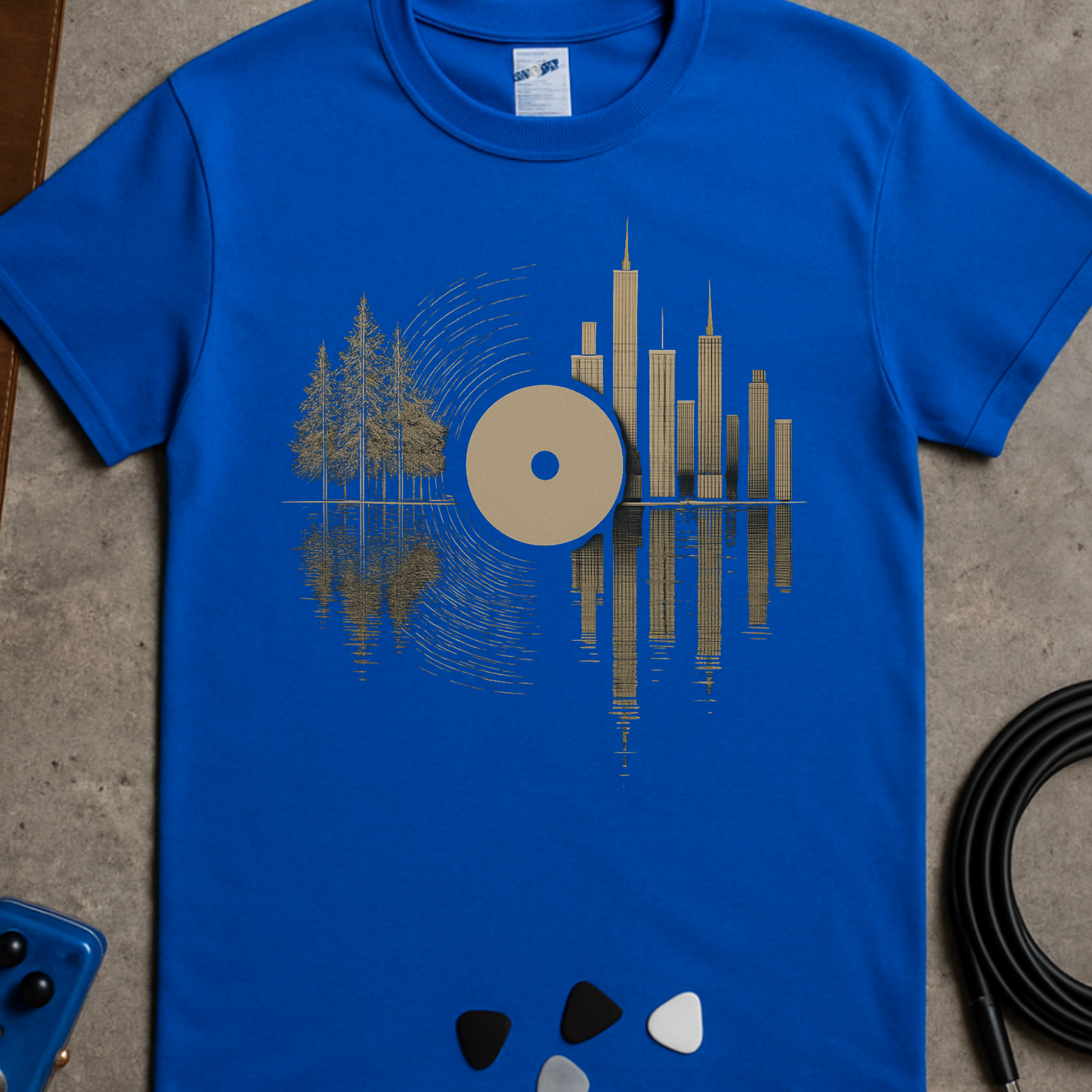 Natural Vinyl T-Shirt