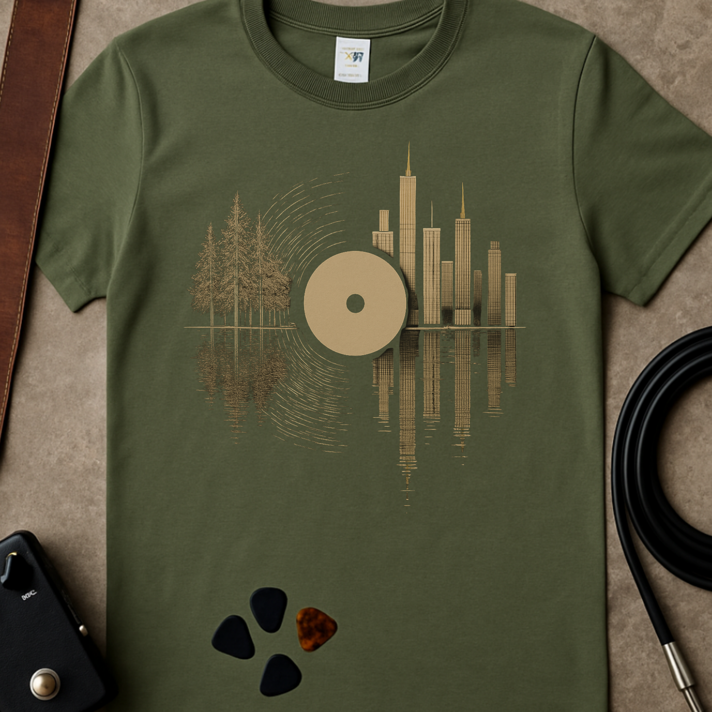 Natural Vinyl T-Shirt