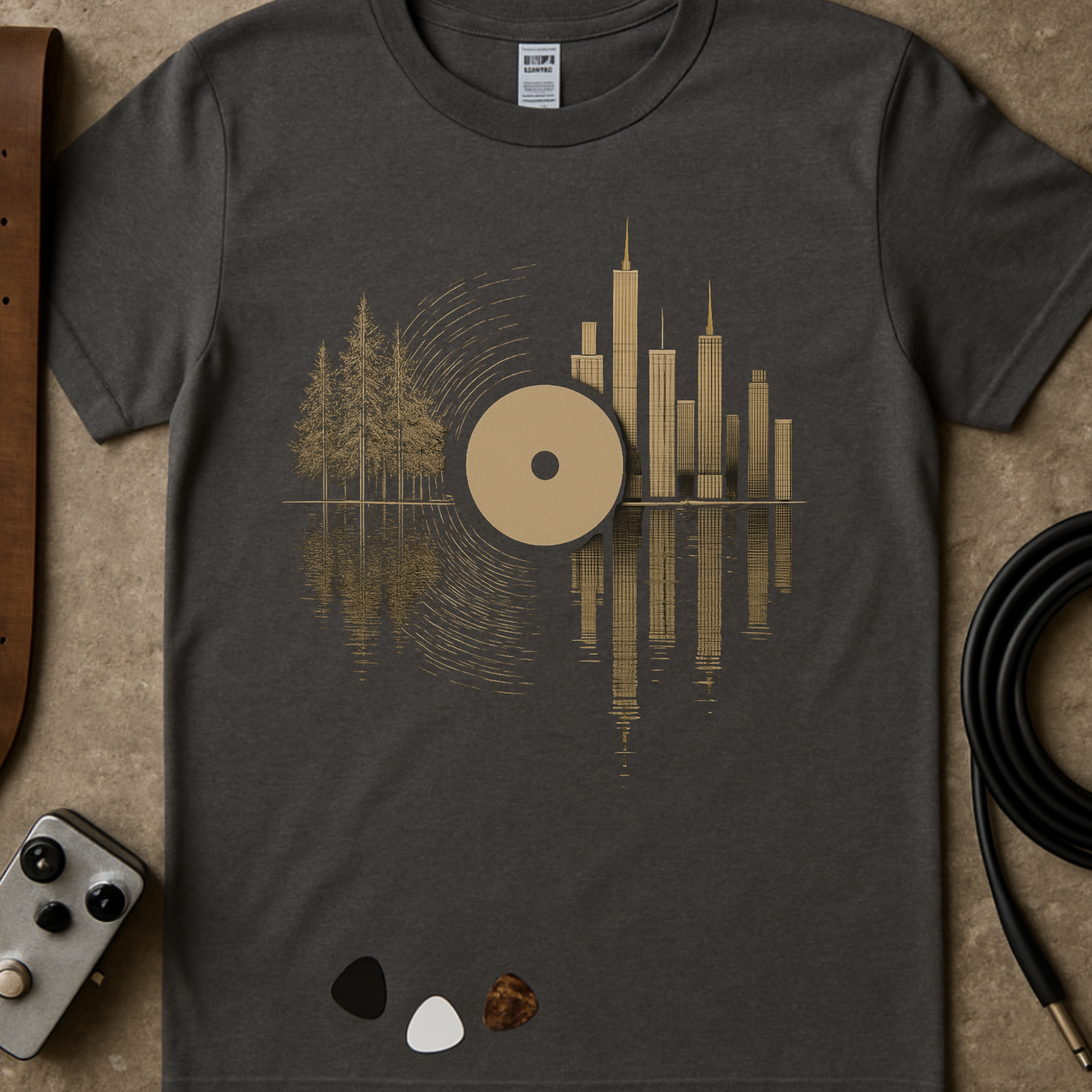 Natural Vinyl T-Shirt