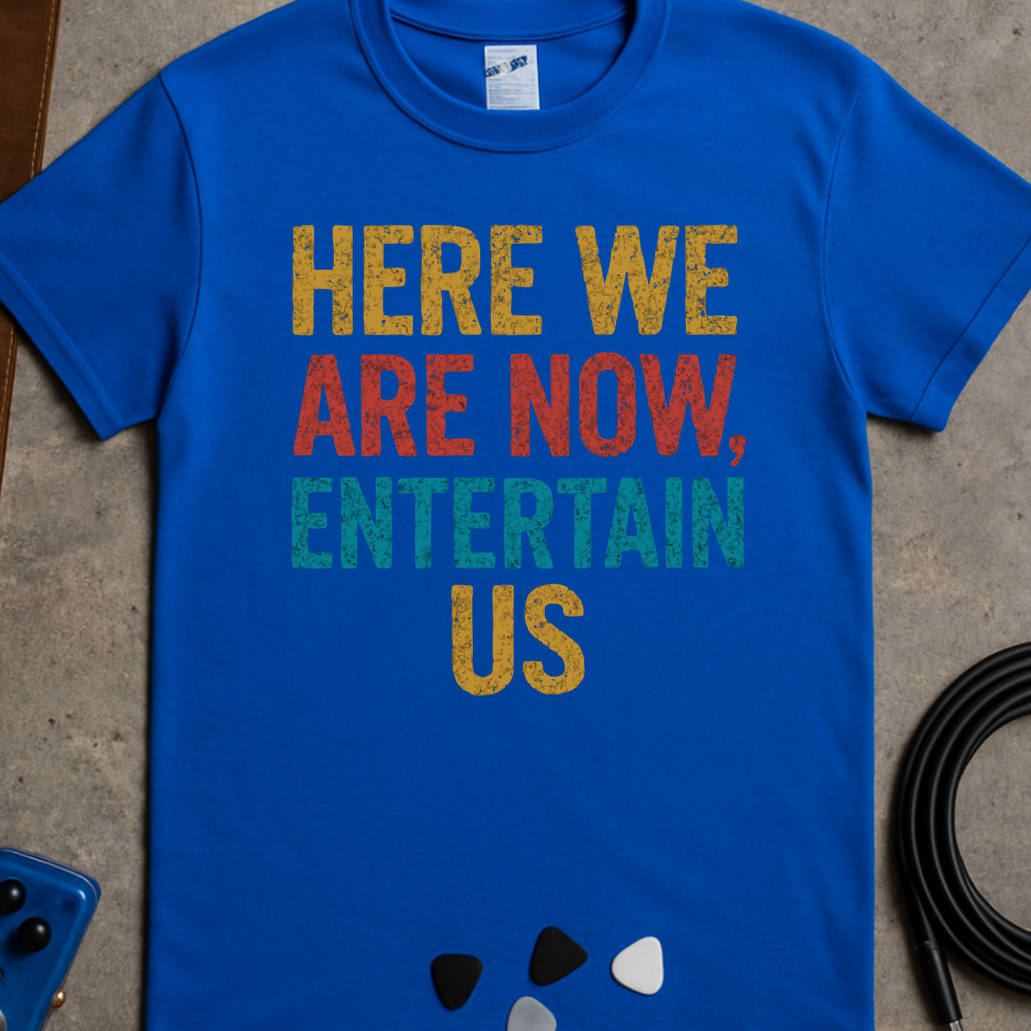 Here We Are Now Entertain Us T-Shirt