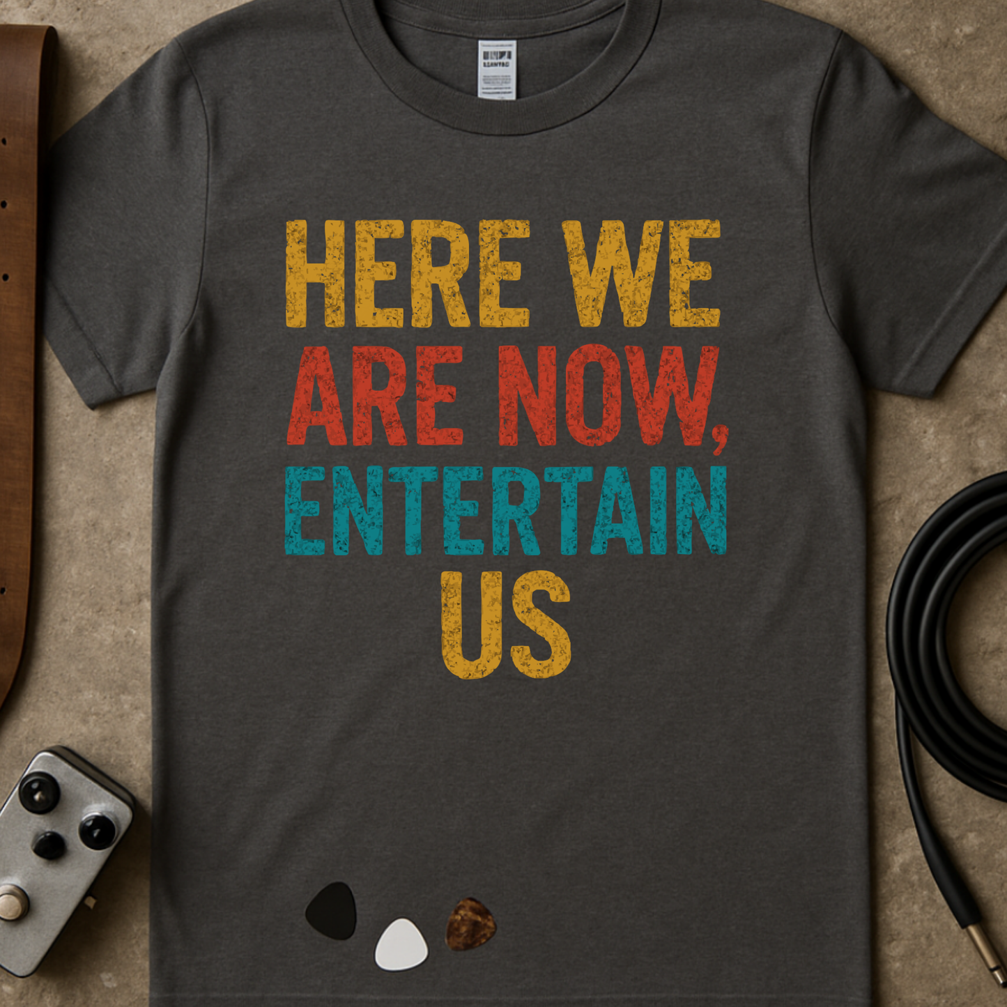 Here We Are Now Entertain Us T-Shirt