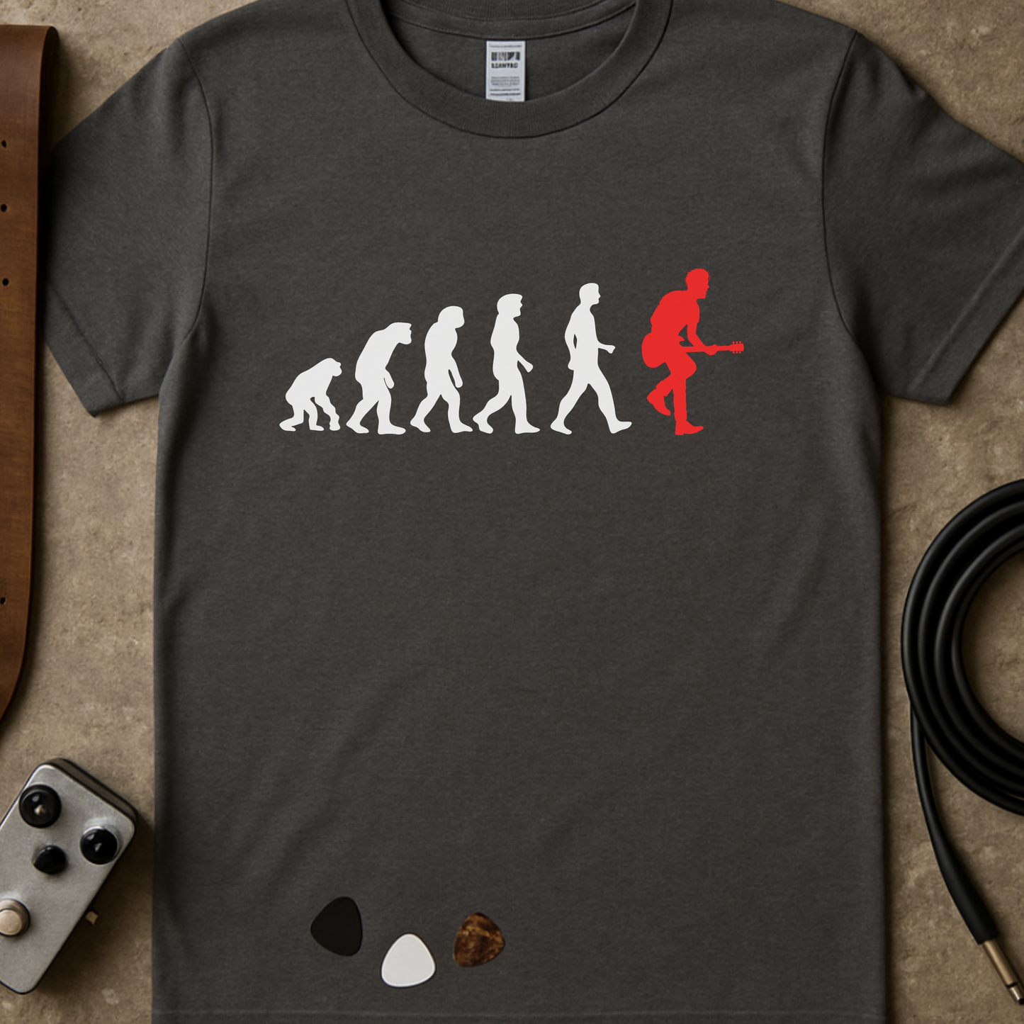Bass Player Evolution T-Shirt