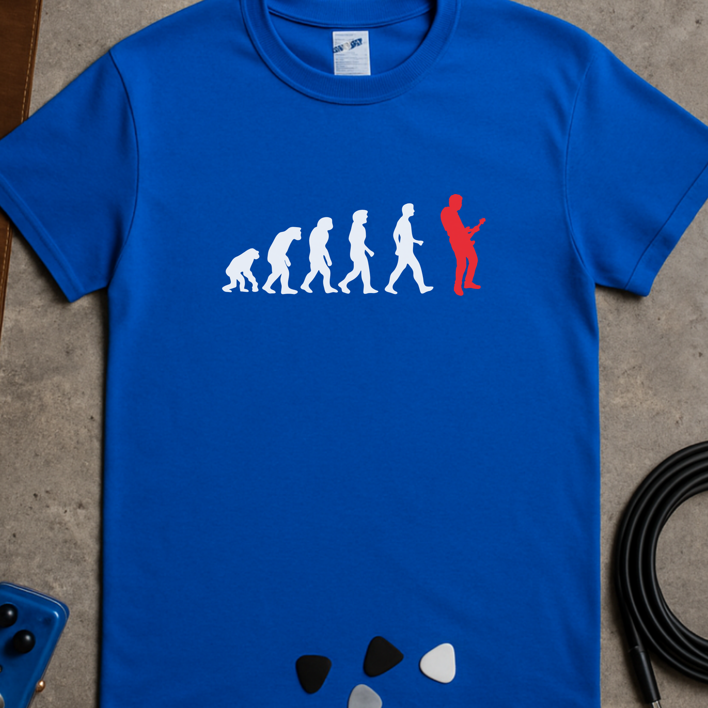 Bass Player Evolution 2 T-shirt