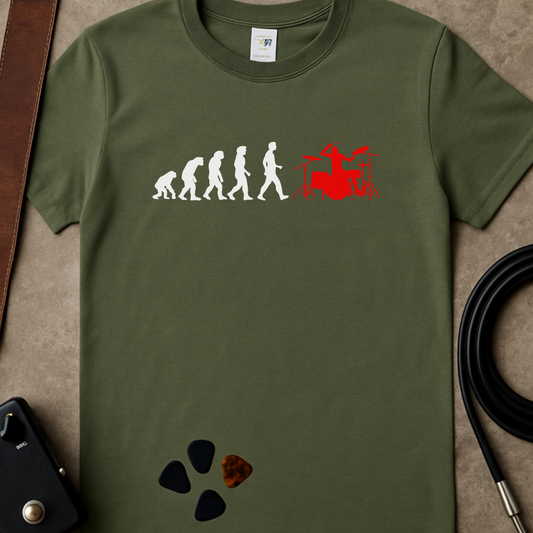 Drummer Evolution 1 T-Shirt