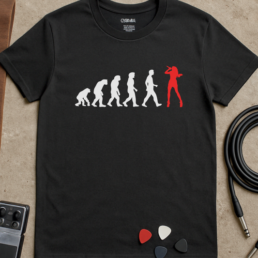 Female Singer Evolution 1 T-Shirt
